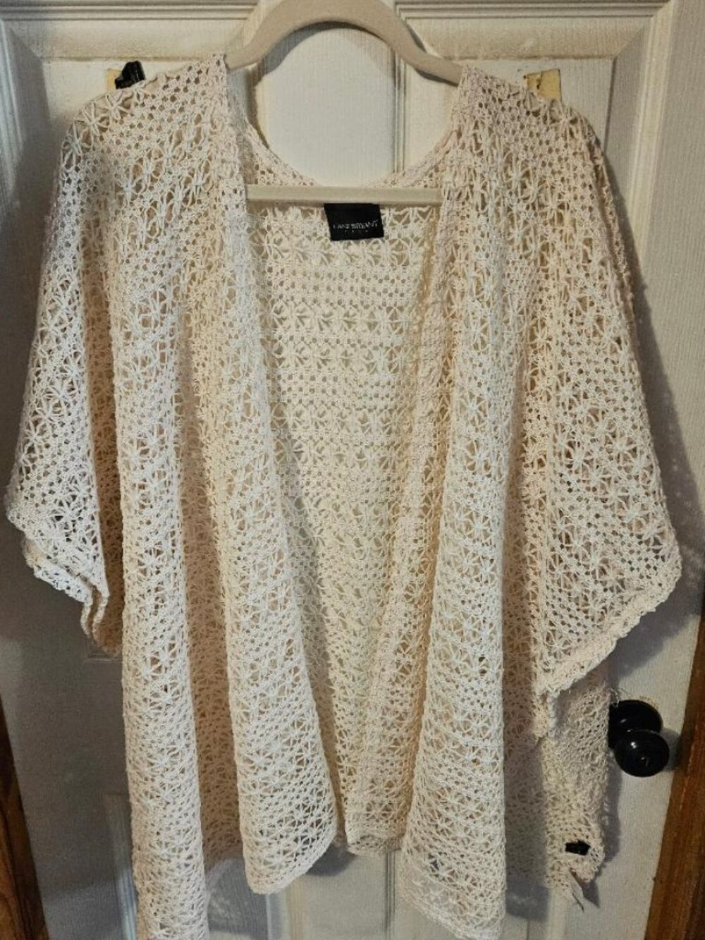 NWT Lane Bryant open front BOHO Kimono plus size /onesize fits all PRETTY!